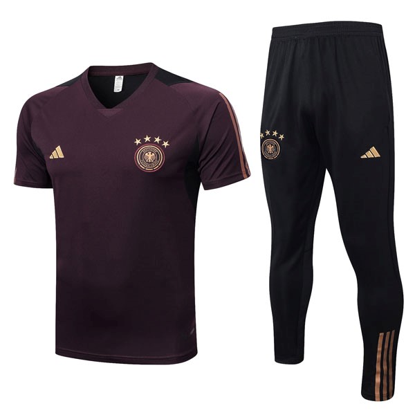 Entrenamiento Alemania Conjunto Completo 2022-23 Rojo Negro